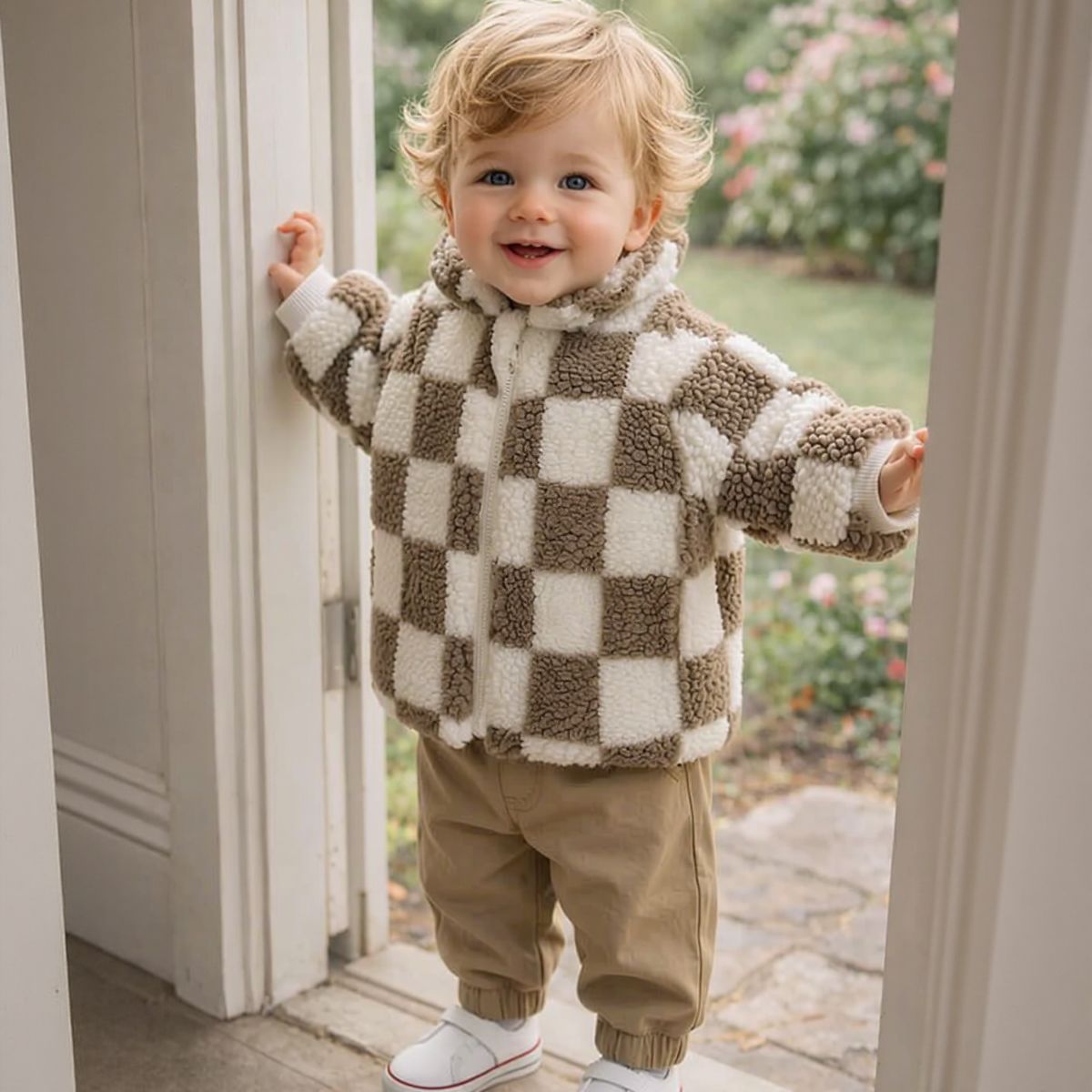 Giacca in pile sherpa per bamb - Toddler Boy Winter Fleece Jacket recensione e prezzo