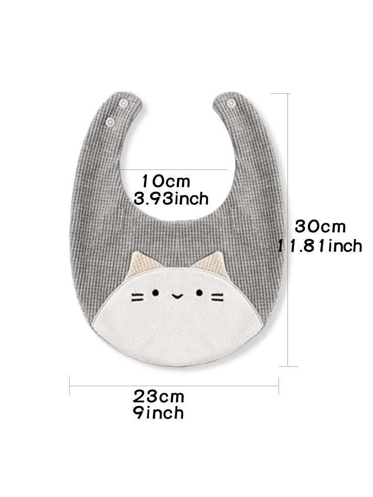2 pezzi bavaglino gattino orsa - Baby Gear recensione e prezzo