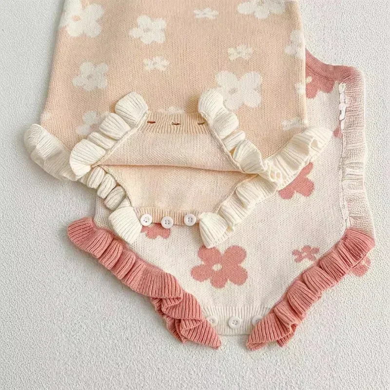 Autunno neonate body senza man - Newborn Baby Girl Romper Floral recensione e prezzo